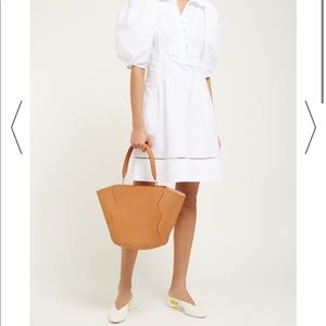 MANSUR GAVRIEL - Ocean pink-lined leather tote bag